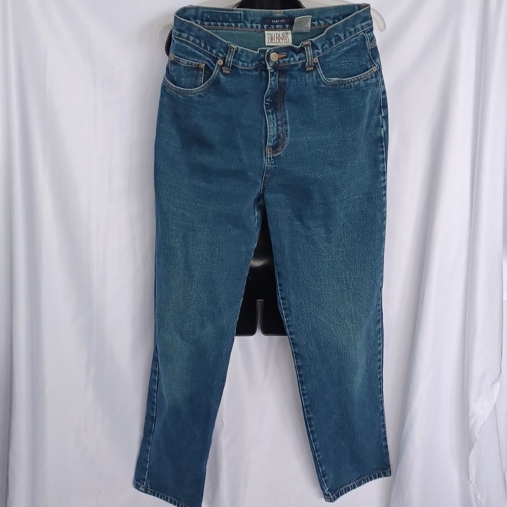 Bill Blass Vintage Straight Leg Jeans Easy Fit Women's Size 12, 31" inseam